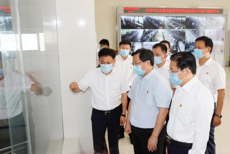 快訊 | 河南省委常委、省紀委書記、省監委主任任正曉蒞臨花花牛乳業集團新蔡瑞亞牧場調研